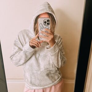 Stylish Camo Gray Hoodie